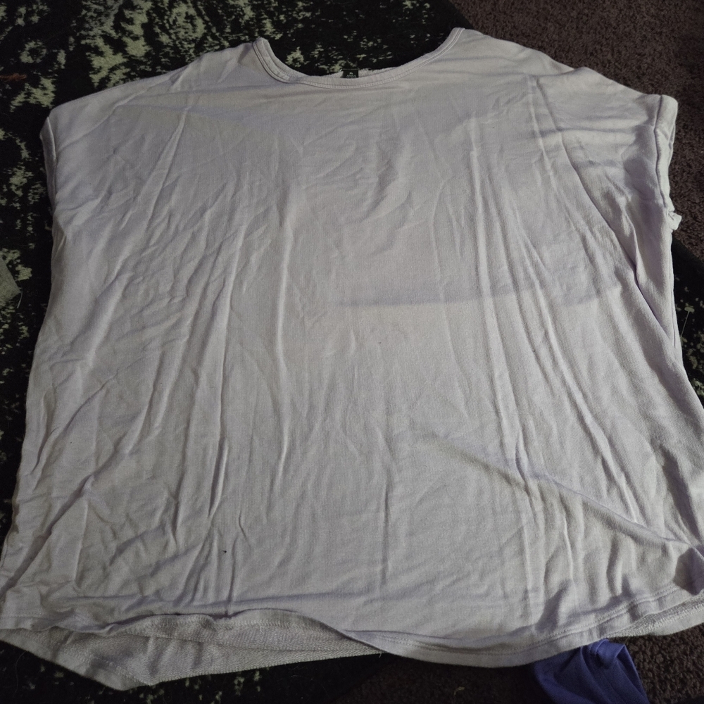 Buffalo Light Lavender Crewneck Tee